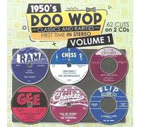 Various Artists - 1950s Doo Wop Classics And Rarities First Time In Stereo, Vol. 1 [Compact Discs]