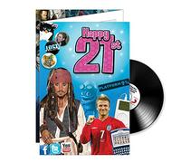 Various Artists - 21st Birthday Gifts For Men and For Women - Happy 21st Birthday Card and Chart Hits CD