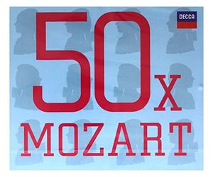 Various Artists - 50 X Mozart (Box3cd) (Requiem Dies Irae,Jupiter,Coronation Mass,..)