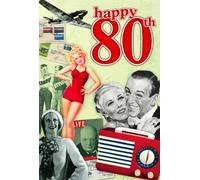 Various Artists - 80th Birthday Gifts For Men and For Women - Happy 80th Birthday Card and Chart Hits CD