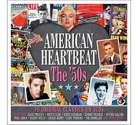 Various Artists - American Heartbeat - The '50s 3CD Box Set Music CD - G3z
