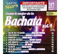 Various Artists - Bachata 4-Latin Stars Karaoke