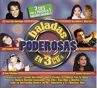 Various Artists - Baladas Poderosas en 3 Cds