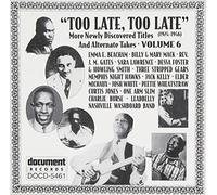 Various Artists - Blues Too Late 6