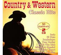 VARIOUS ARTISTS - COUNTRY WESTERN CLASSIC HITS 2CD - DCD - E72z