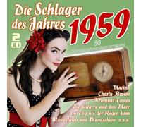 Artistes divers – Die Schlager des Jahres 1959 – 2 CD – Neuf