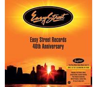 Various Artists - Easy Street Records: 40th Anniversary / Various - 140-Gram Black Vinyl [Vinyl Lp] Black, Colored Vinyl, 140 Gram Vinyl, Uk - Import