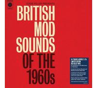 Various Artists - Eddie Piller Pres British Mod Sounds 60s / Various - Red & Blue Colored Vinyl [Vinyl Lp] Blue, Colored Vinyl, Red, Uk - Import