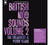 Eddie Piller Presents British Mod Sounds of 1960s Volume 2: The Freakbeat & Psych Years/Various-6LP Boxset on 140-Gram Purple Colored Vinyl [Import]