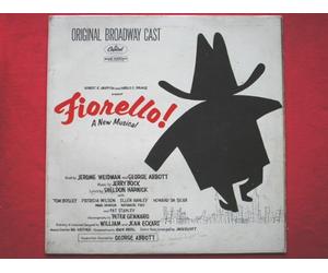 Various Artists - Fiorello LP Capitol W1321 EX/EX 1959 mono, original cast recording, Broadway cast, with Patricia wilson, Howard Da Silva & Politicians