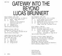 Gateway into the Beyond. uvres pour violon seul. Brunnert.