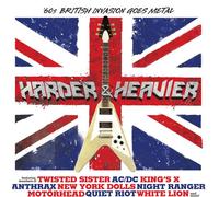 Various Artists - Harder & Heavier - '60s British Invasion Goes Metal (Various Artists) [Vinyl Lp] Blue, Colored Vinyl, Red, Reissue