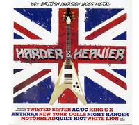 Various Artists Harder & Heavier: '60s British Invasion Goes Metal (Vinyl)
