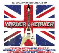 Various Artists Harder & Heavier - '60s British Invasion Goes Metal (Vinyl)