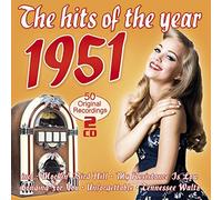 VARIOUS ARTISTS - HITS OF THE YEAR 1951 2CD - DCD - E72z