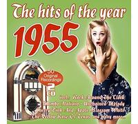 VARIOUS ARTISTS - HITS OF THE YEAR 1955 2CD - CD - K72z