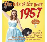 VARIOUS ARTISTS - HITS OF THE YEAR 1957 2CD - CD - K72z