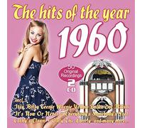 VARIOUS ARTISTS - HITS OF THE YEAR 1960 2CD - DCD - E72z