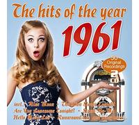 VARIOUS ARTISTS - HITS OF THE YEAR 1961 2CD - DCD - E72z
