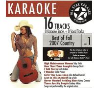 Various Artists - Karaoke: Best of Fall 2007 Country