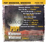 Various Artists - Karaoke: Pop Whenever Wherever Female