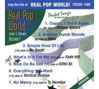 Various Artists - Karaoke: Real Pop World 1