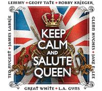 Various Artists - Keep Calm & Salute Queen (Various Artists) [Vinyl Lp] Colored Vinyl, Red, White