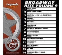 Various Artists - LEGENDS Karaoke CDG BROADWAY SHOWSONGS Vol.9 Show Tunes cd