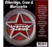 Various Artists - LEGENDS Karaoke CDG Vol.177 MELISSA ETHERIDGE, SHERYL CROW and ALANIS MORISSETTE