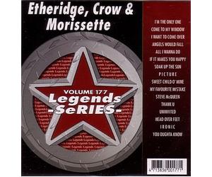 Various Artists - LEGENDS Karaoke CDG Vol.177 MELISSA ETHERIDGE, SHERYL CROW and ALANIS MORISSETTE
