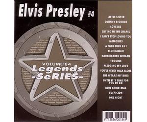 Various Artists - Legends Karaoke Volume 184 - Hits Of Elvis Presley #4 (CD+G)