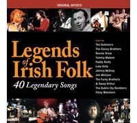 Légendes du folk irlandais – 40 chansons légendaires – CD
