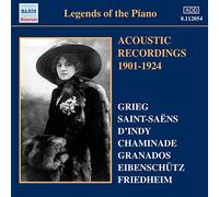 Various Artists – Legends of the Piano : Acoustic Recordings 1901-1924 – CD – Import – NAXOS