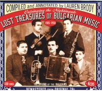Artistes divers – Lost Treasures Of Bulgarian Music: The Sound Of The Balkans 1905-1950