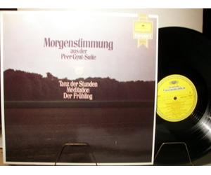 VARIOUS ARTISTS - MORGENSTIMMUNG AUS DER PEER GYNT-SUITE - TANZ DER STUNDEN / MEDITATION / DER FRÜHLING - DEUTSCHE GRAMMOPHON FAVORIT - VINYL