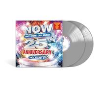 VARIOUS ARTISTS - NOW 25TH ANNIVERSARY VOLUME 2 SILVER VINYL/2LP - - E600z