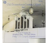 Various Artists - Old Pennsylvania German Organs 1 / Various
