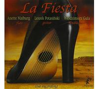 VARIOUS ARTISTS - Ortiz Sanz Villa-Lobos Ibert Rabbath Falla Dyens Piazzolla Corea: 'La Fiesta'. (Music A