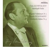 VARIOUS ARTISTS - Paganini Violin Concerto No.1 W.Ricardo Odnoposoff. Tchaikovsky Symphony No.4. (Staatskapelle B