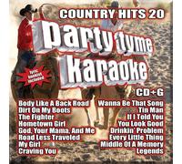 Various Artists – Party TYME Karaoke: Country Hits 20 – CD