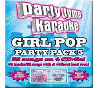Artistes variés – TYME Karaoke: Girl Pop Party Pack 5 – 4 CD+G