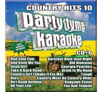 Divers artistes – Party TYME Karaoke-Country Hits 10 – CD