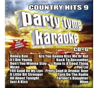 Artistes divers – Party TYME Karaoke: Country Hits, Vol. 9 – CD
