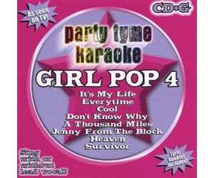 Various Artists - Party TYME Karaoke: Girl Pop 4