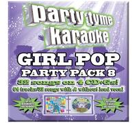 Various Artists – Party Tyme Karaoke: Girl Pop Party Pack 8 – CD – Coffret