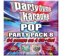 Various Artists – Party Tyme Karaoke: Pop Party Pack 8 – CD – Coffret