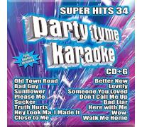 Various Artists - Party Tyme Karaoke: Super Hits 34 (Various Artists) [Cd]