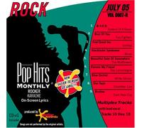 Various Artists - Pop Hits Monthly Karaoke ROCK July 2005
