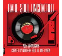 Various Artists – Rare Soul Uncovered – Vinyle 30 cm Noir – Édition 40e anniversaire