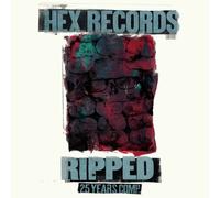 Various Artists - Ripped: Hex Records 25 Year Anniversary Comp. [Vinyl Lp] Clear Vinyl